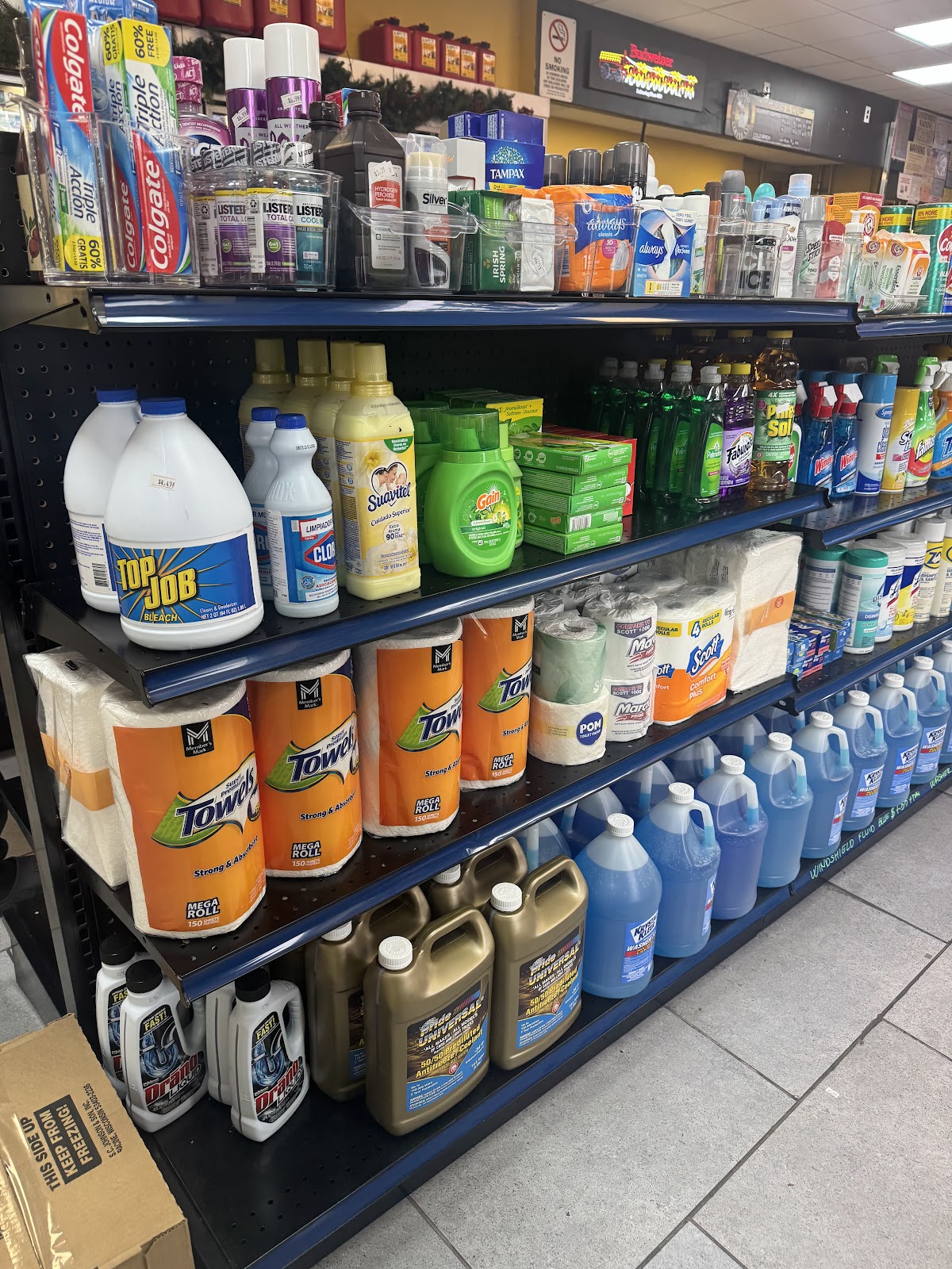 Inside HG Service Station